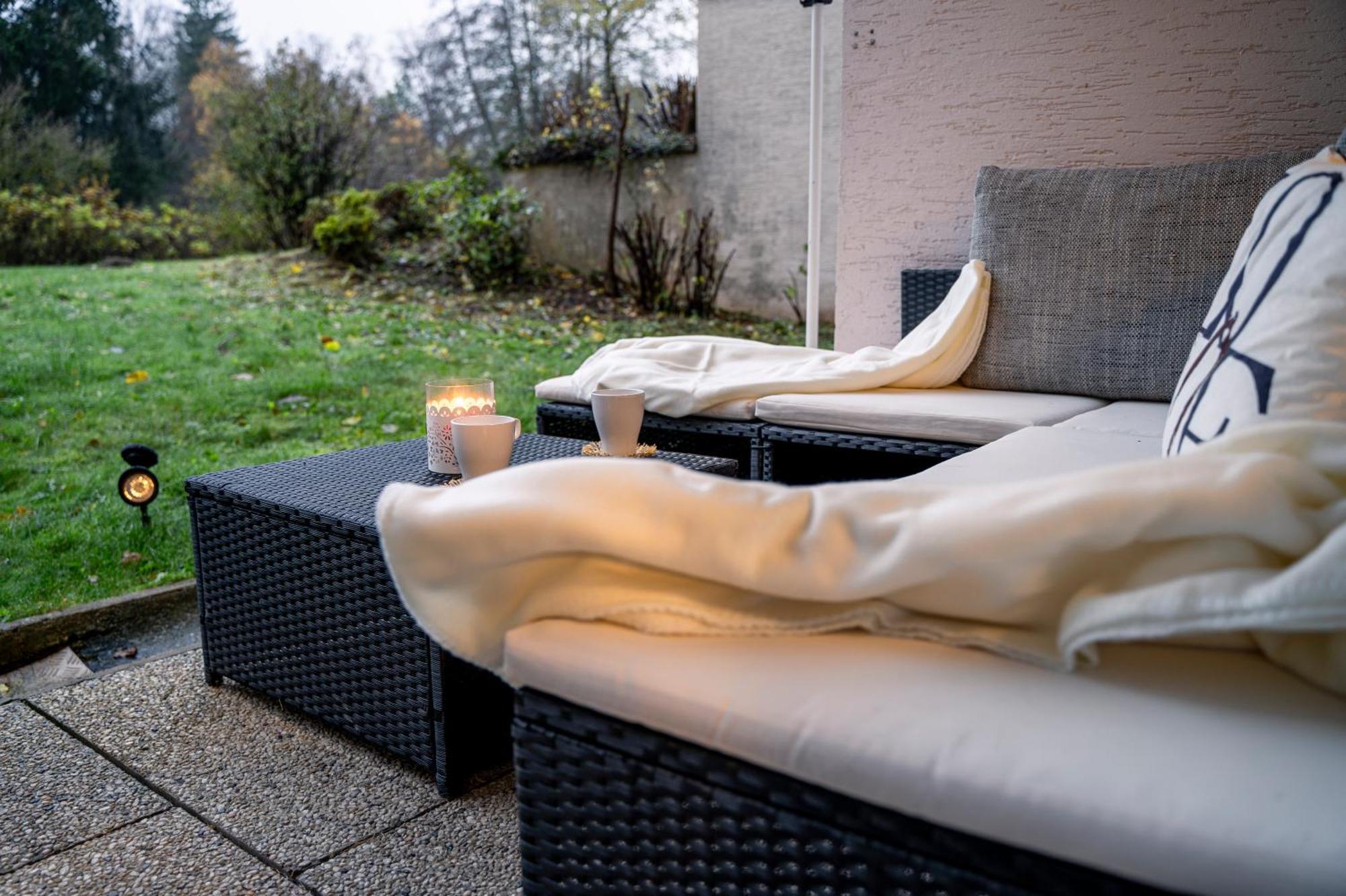 Truth - Smart Tv - Terrasse - Kamin - Pure Natur Brilon Luaran gambar